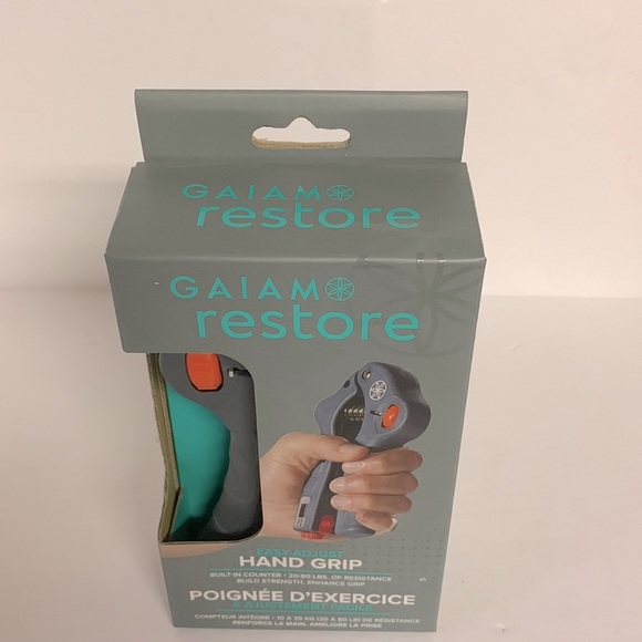 Gaiam Restore Hand Therapy Kit & Components Tools for Circulation, Stress Relief - Picture 2 of 6